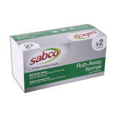 Sabco - Sabco Professional Rub Away Sponge Large 2pk | SABC-2141